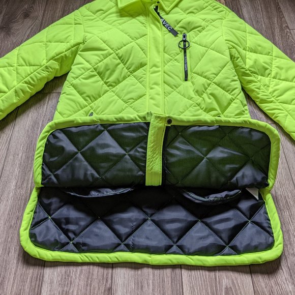EUC Womens (XS) - AVEC LES FILLES Neon Quilted Jacket - Picture 3 of 8